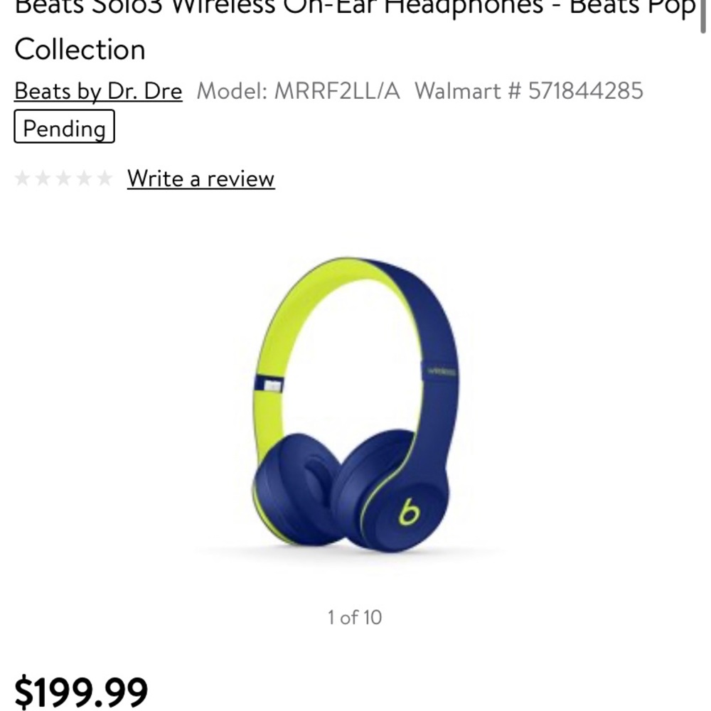 BRAND NEW BEATS USED ONLY ONCE